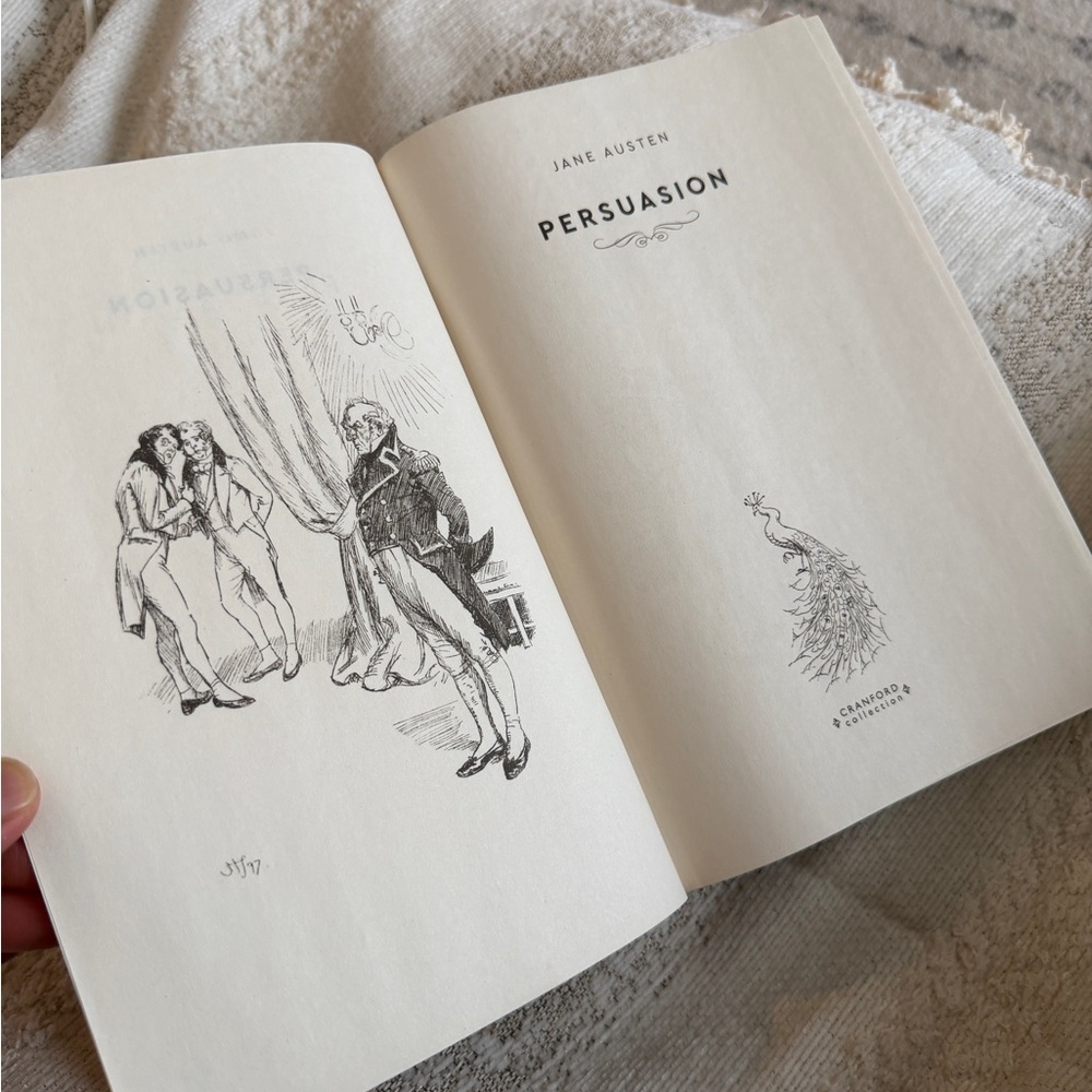 Jane Austen's Persuasion Cranford Collection hardcover book - Picture 5 of 9